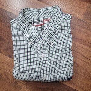 Cinch WRX FR Flame Resistant Shirt Mens Medium HRC 2 Work Western Plaid